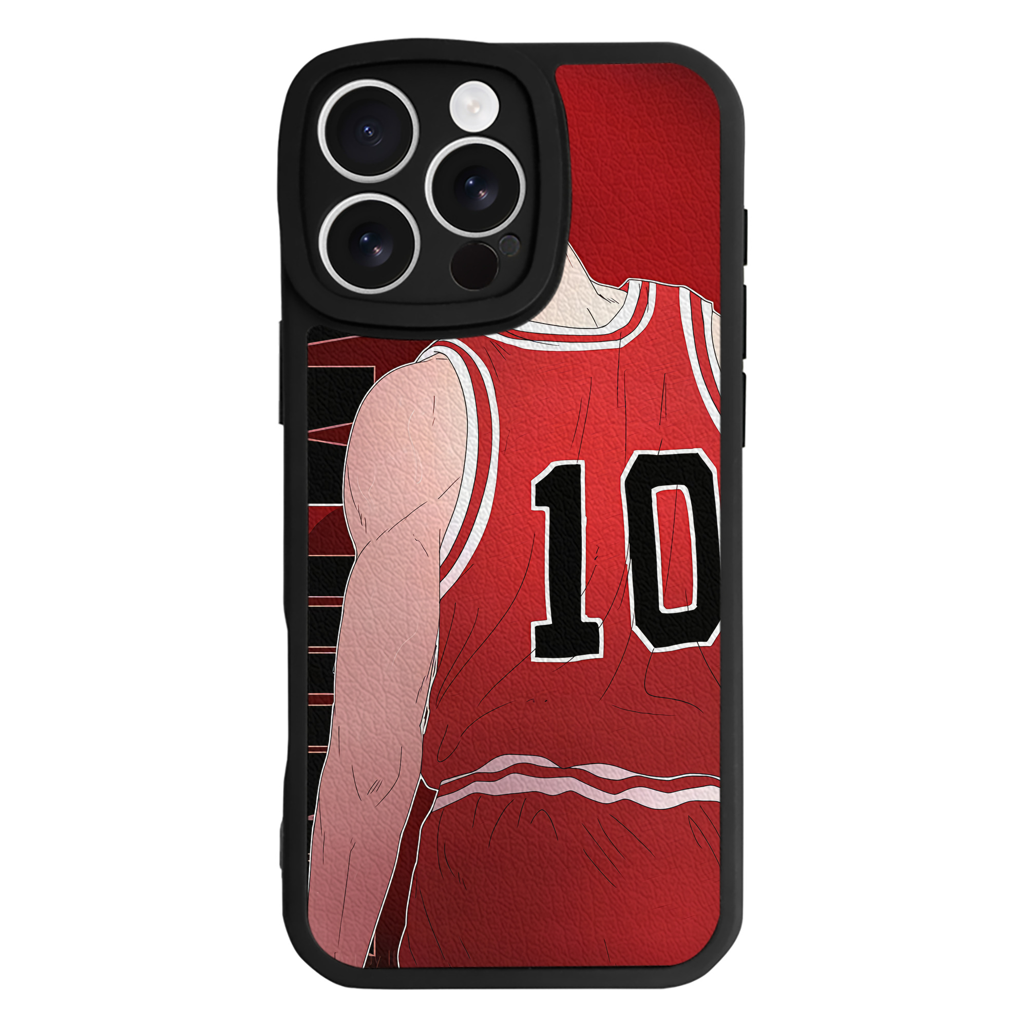 （画像用） SLAM DUNK／スラムダンク 【iPhone 16シリーズ対応】シリコンスマホケース（レザー調） 材質：シリコン